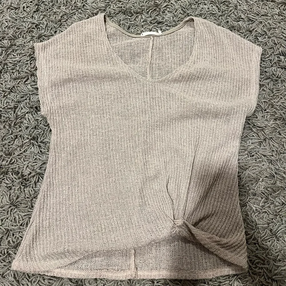 sweater material tee - Picture 1 of 2